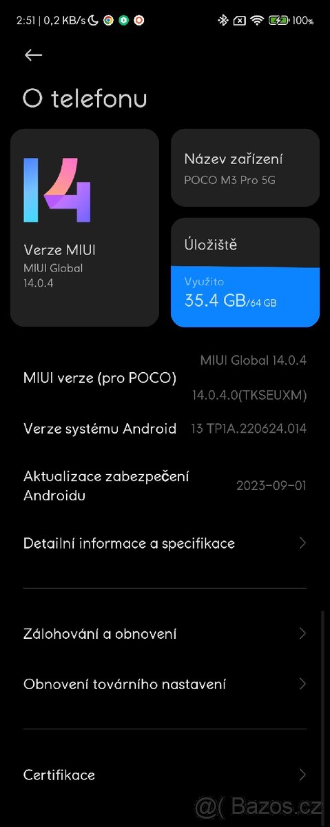 Poco M3 Pro 5G v top stavu popis - 2
