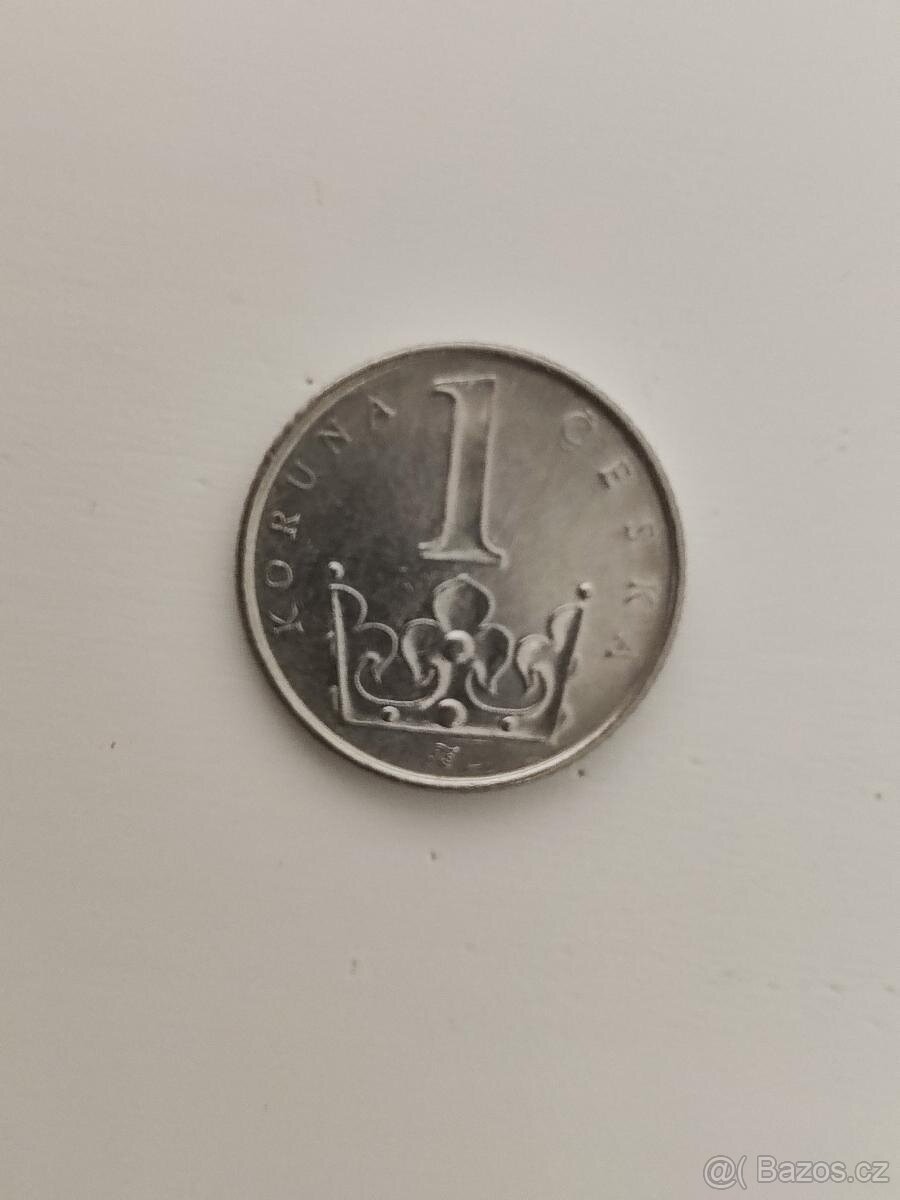 Vzácná 1 Kč - 2000 - 2