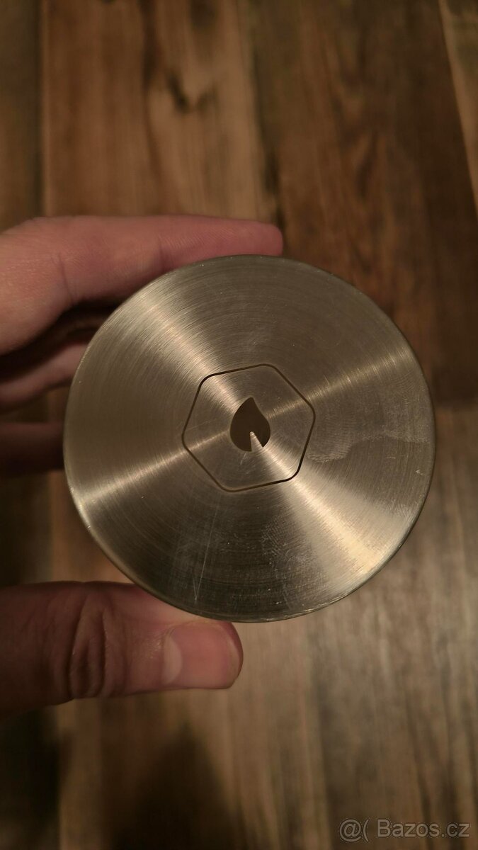 Láhev z pevného skla/nerez víčko - 2