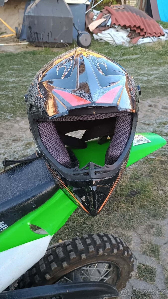 Prodám pitbike 125 14/12 + helma - 2