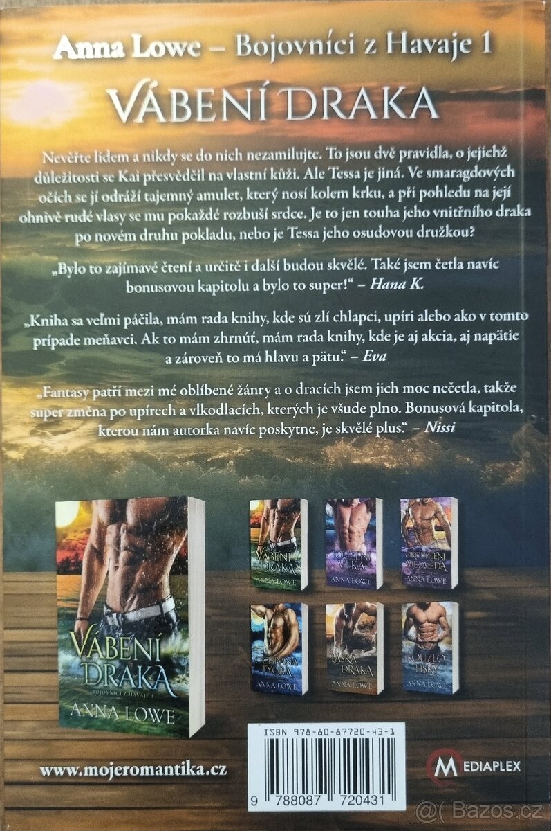 Kniha Vábení draka, bojovníci z Havaje 1 Anna Lowe - 2