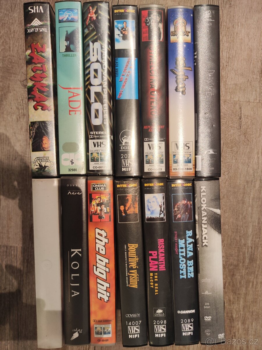 filmy na VHS kazetách - 2