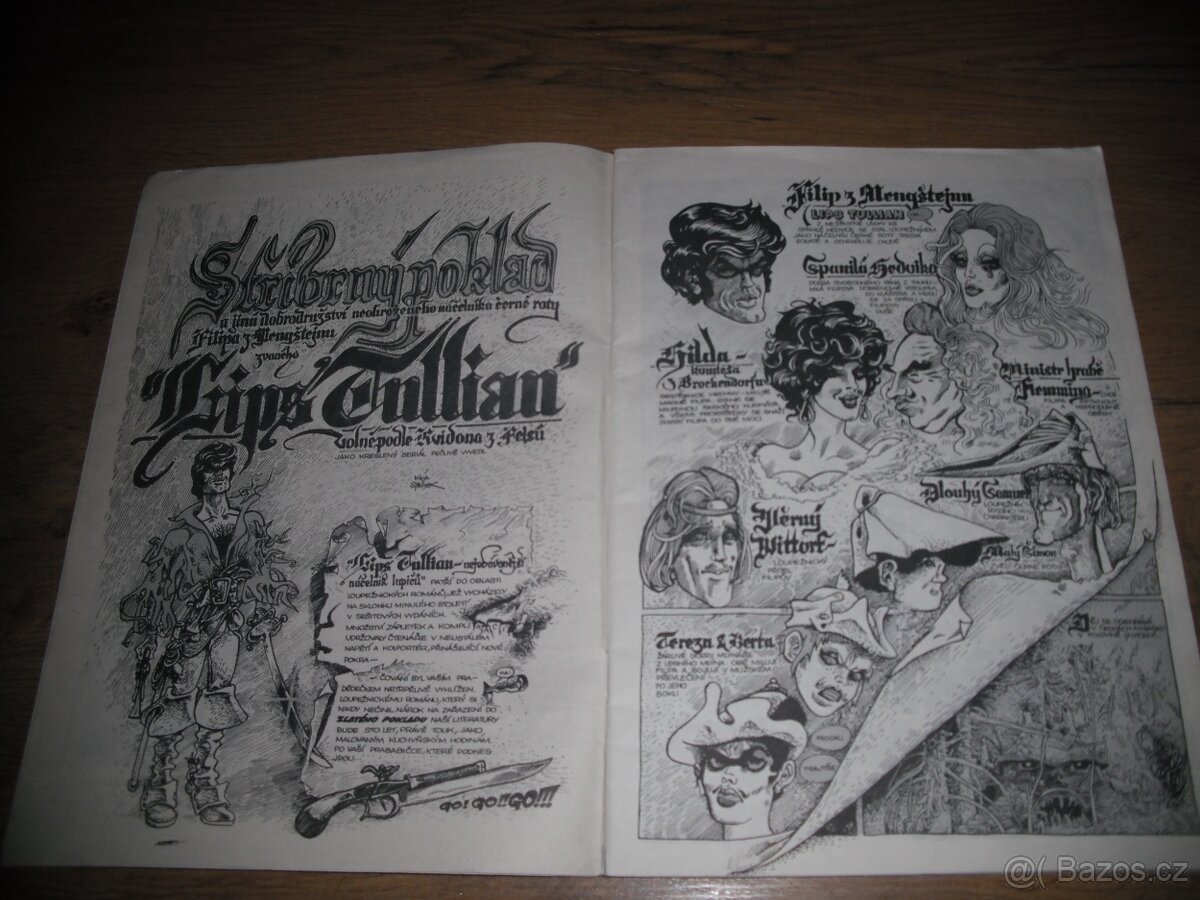 Komiks Kája Saudek Lips Tullian - 2