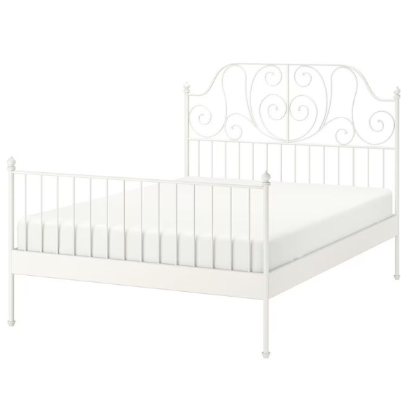 Kovová postel Ikea Liervik 160 x 200 - 2