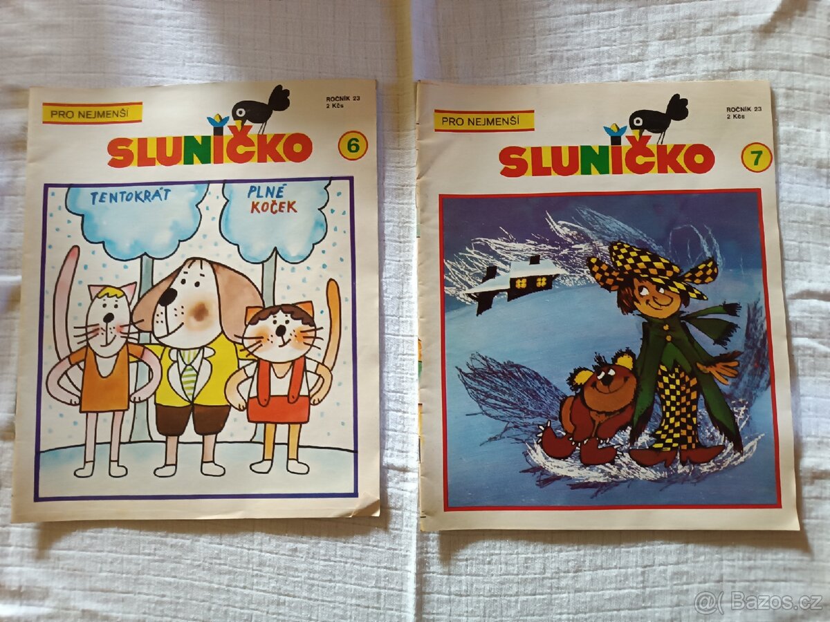 Časopisy sluníčko a mateřídouška - 2