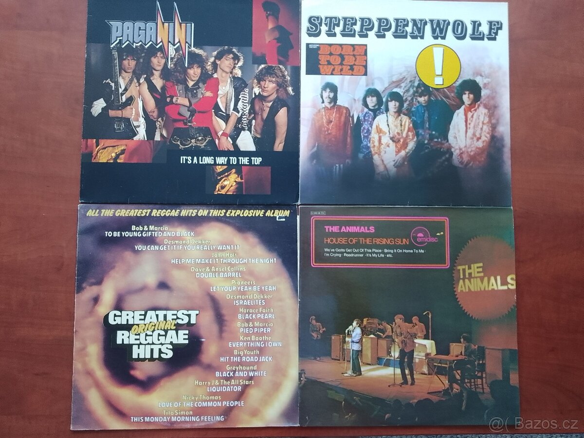 PRODÁM MIX LP - NAZARETH,SCORPIONS.KISS.... - 2