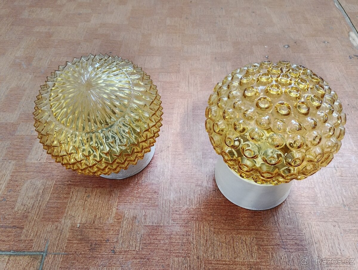 Staré keramické svítidlo světlo - 2