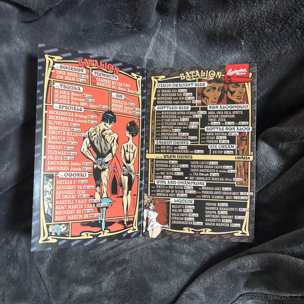 Autorské retro menu – Berenika Saudková - 2