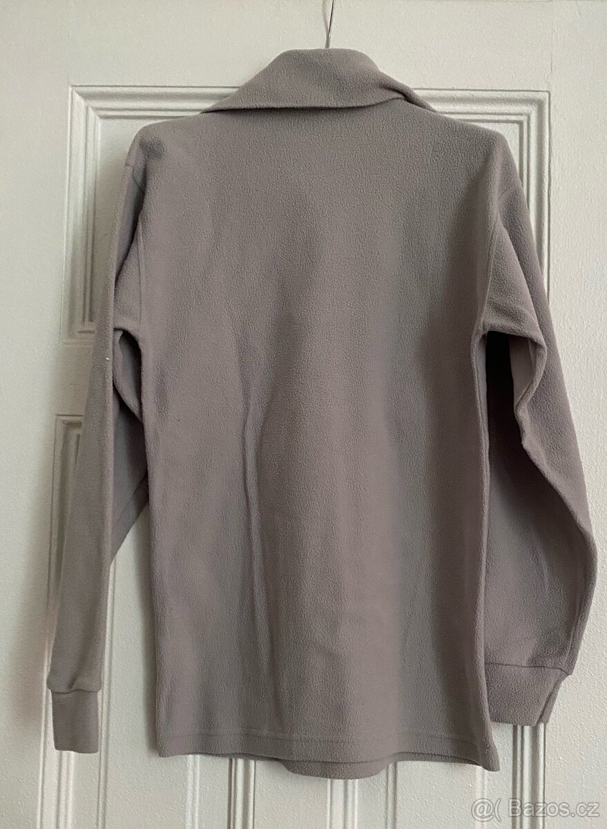 Světle šedá fleecová mikina Rucanor - 2