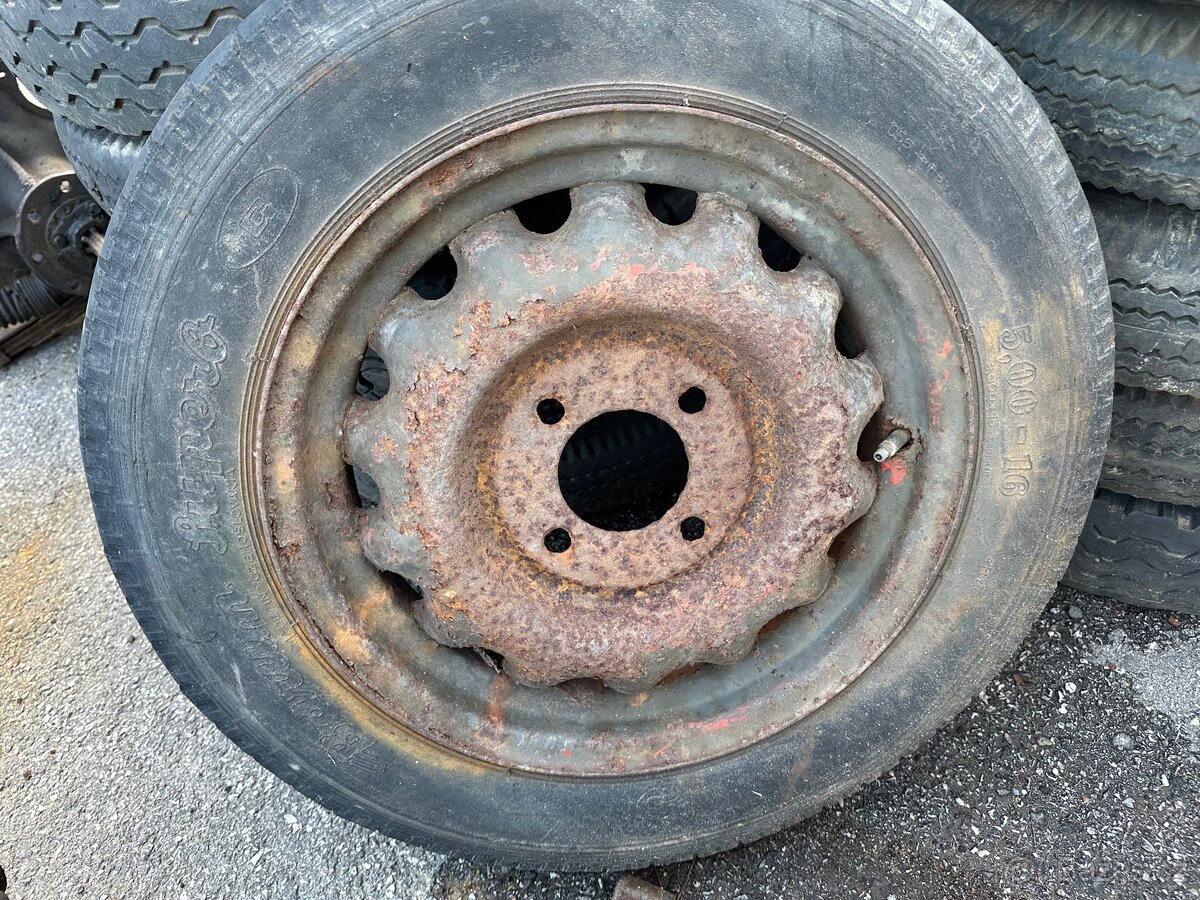 Prodám kola, disky veterán - 2