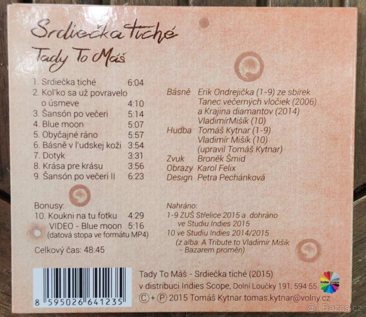 CD Tady To Máš - Srdiečka tiché - 2