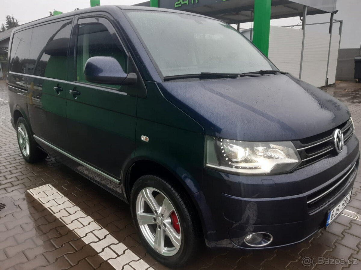 VW Multivan 2,0 132kw, r.v.2015, 7 míst Webasto, 4x4 - 2