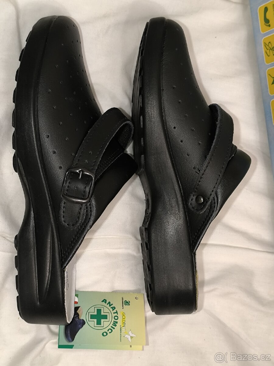 Zdravotní kožené nazouváky - 2