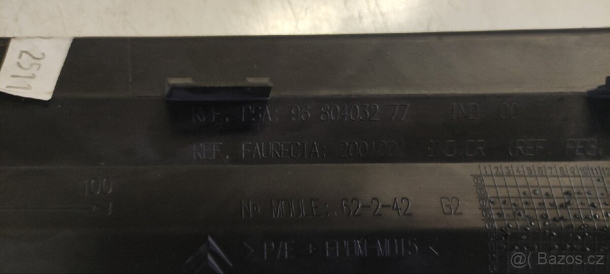 Lišta nárazníku C4 Picasso - 2