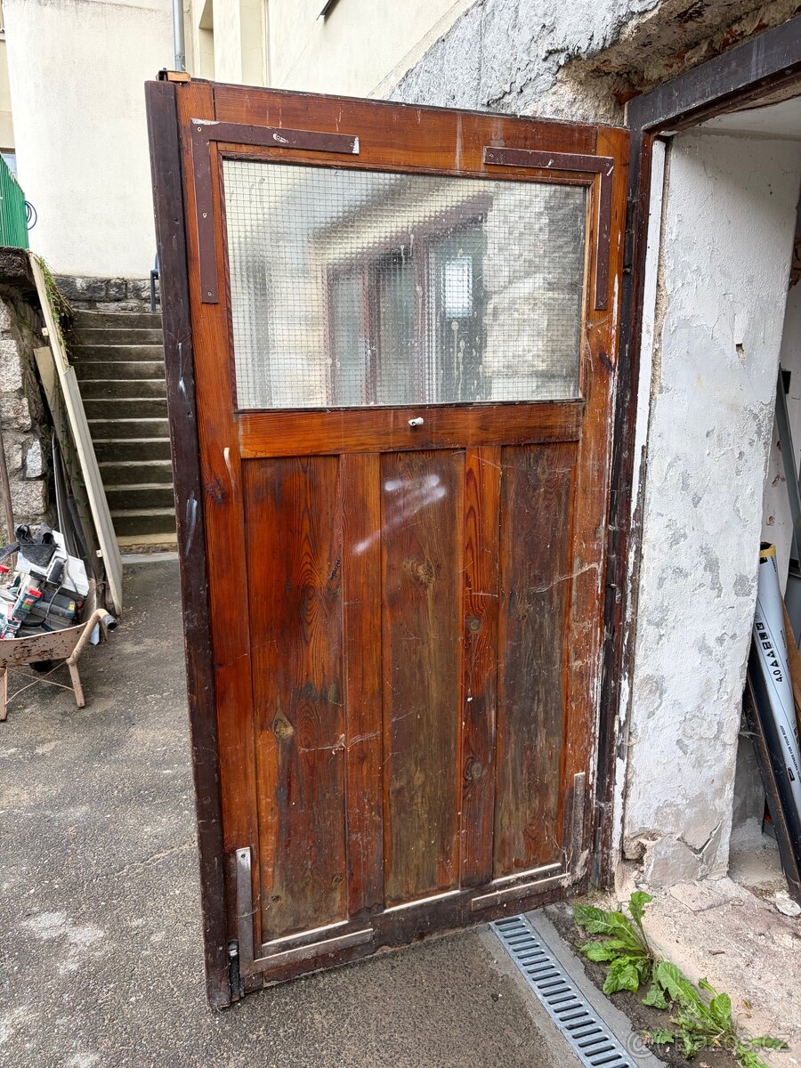 Vrata dvoukridla cca 230cm - 2