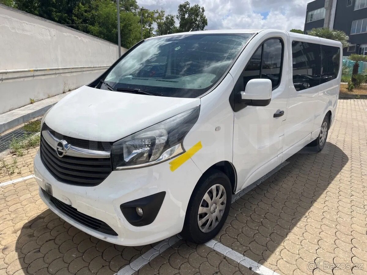 Opel Vivaro, 2015, 9 míst, Euro 6 - 2
