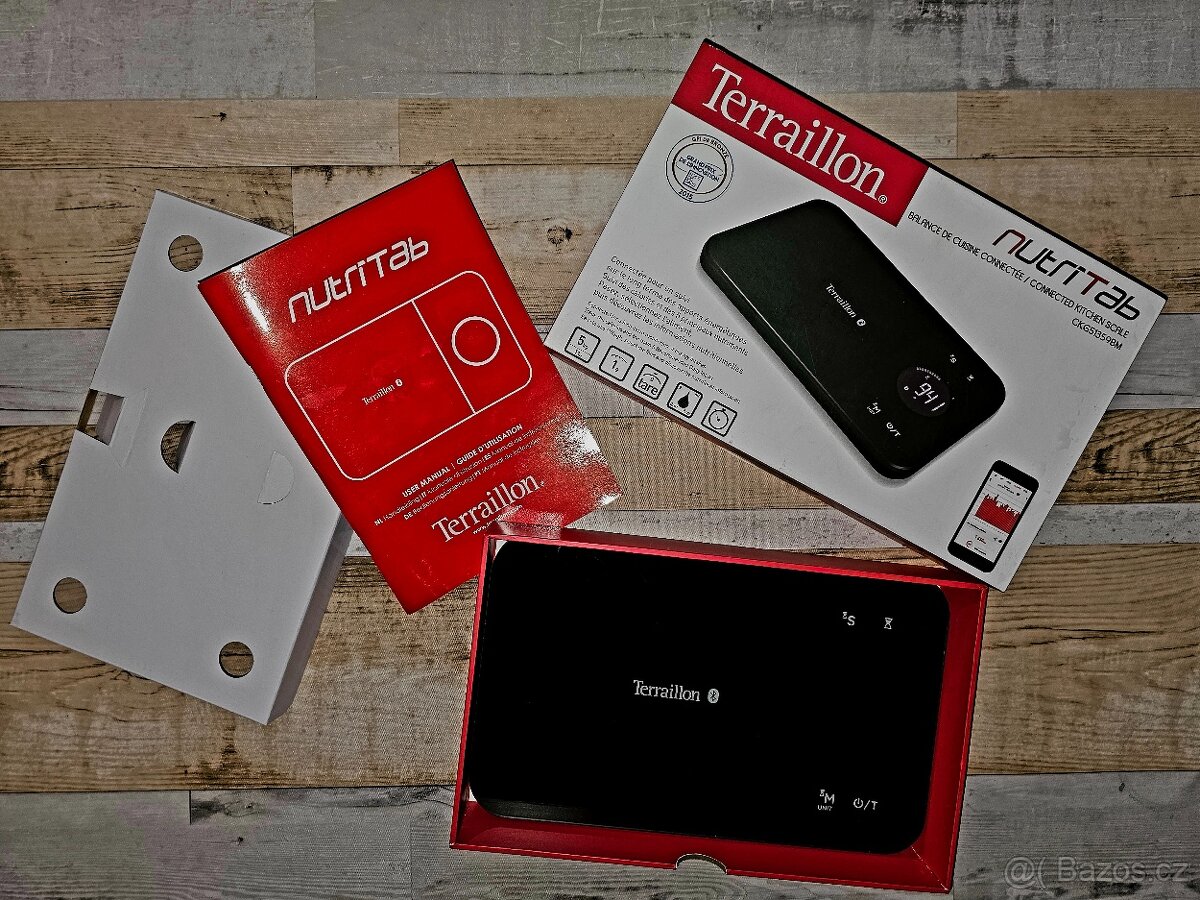 Kuchyňská váha Terraillon Nutritab 13073 Black - 2