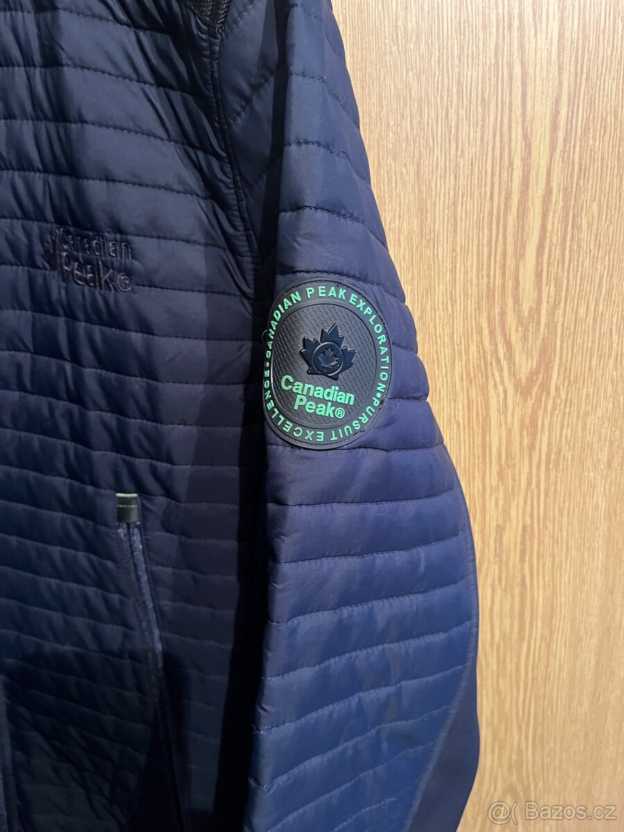 Tmavě modrá zimní/podzimní bunda - 2