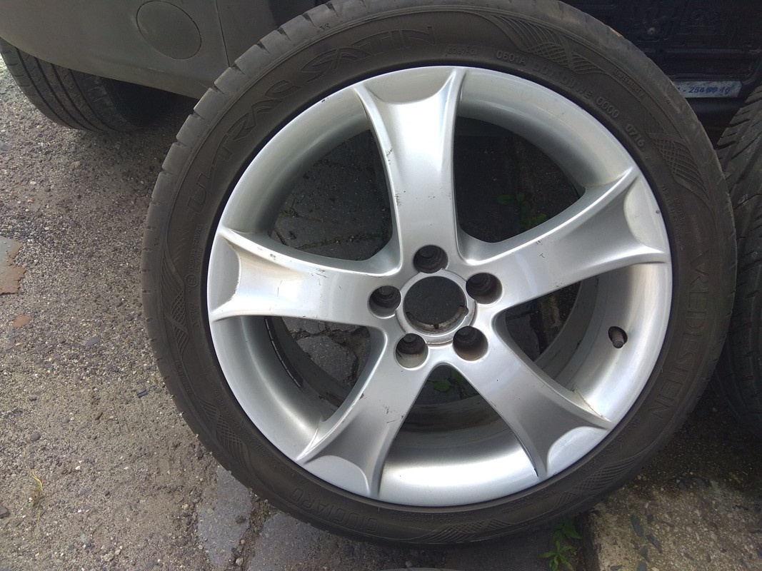 16"letní alu sada 5x100 origo Seat Ibiza Fabia Roomster Pol - 2