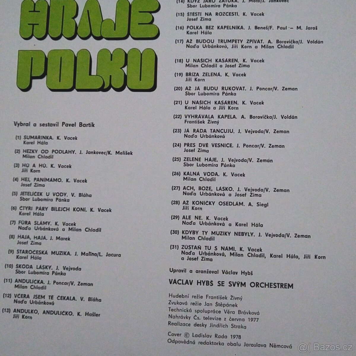 Vinyl Hybš hraje polku LP - 2