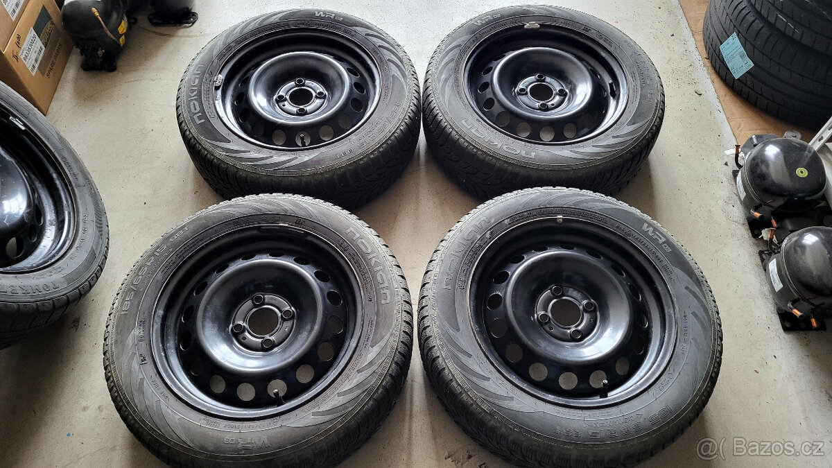 90% zimní kola 15" 4x100 Dacia Dokker, Sandero, Lodgy - 2