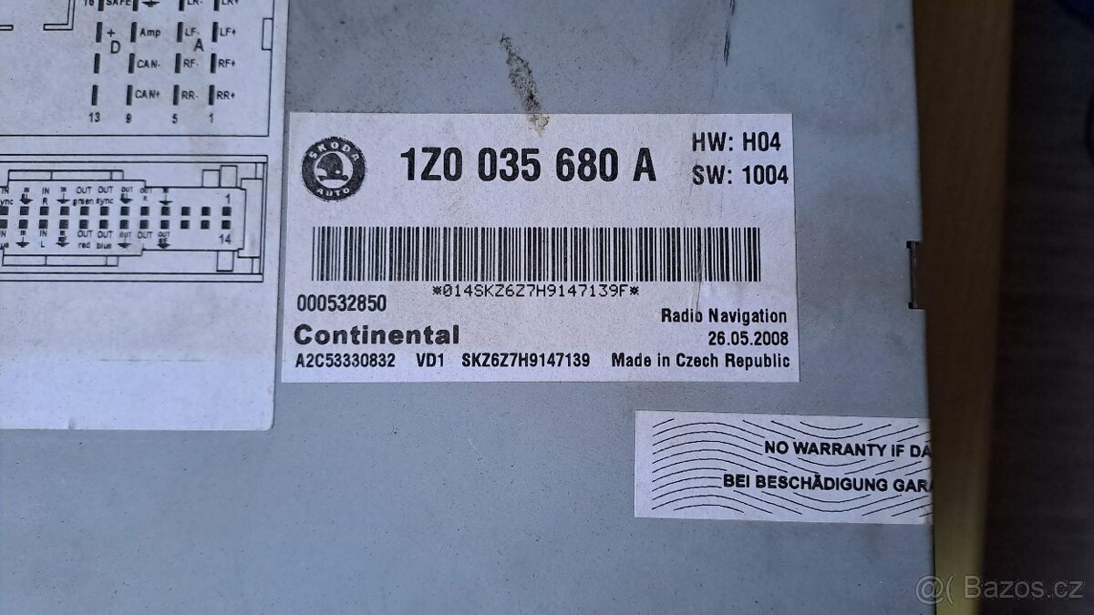 Navigace Columbus - 2