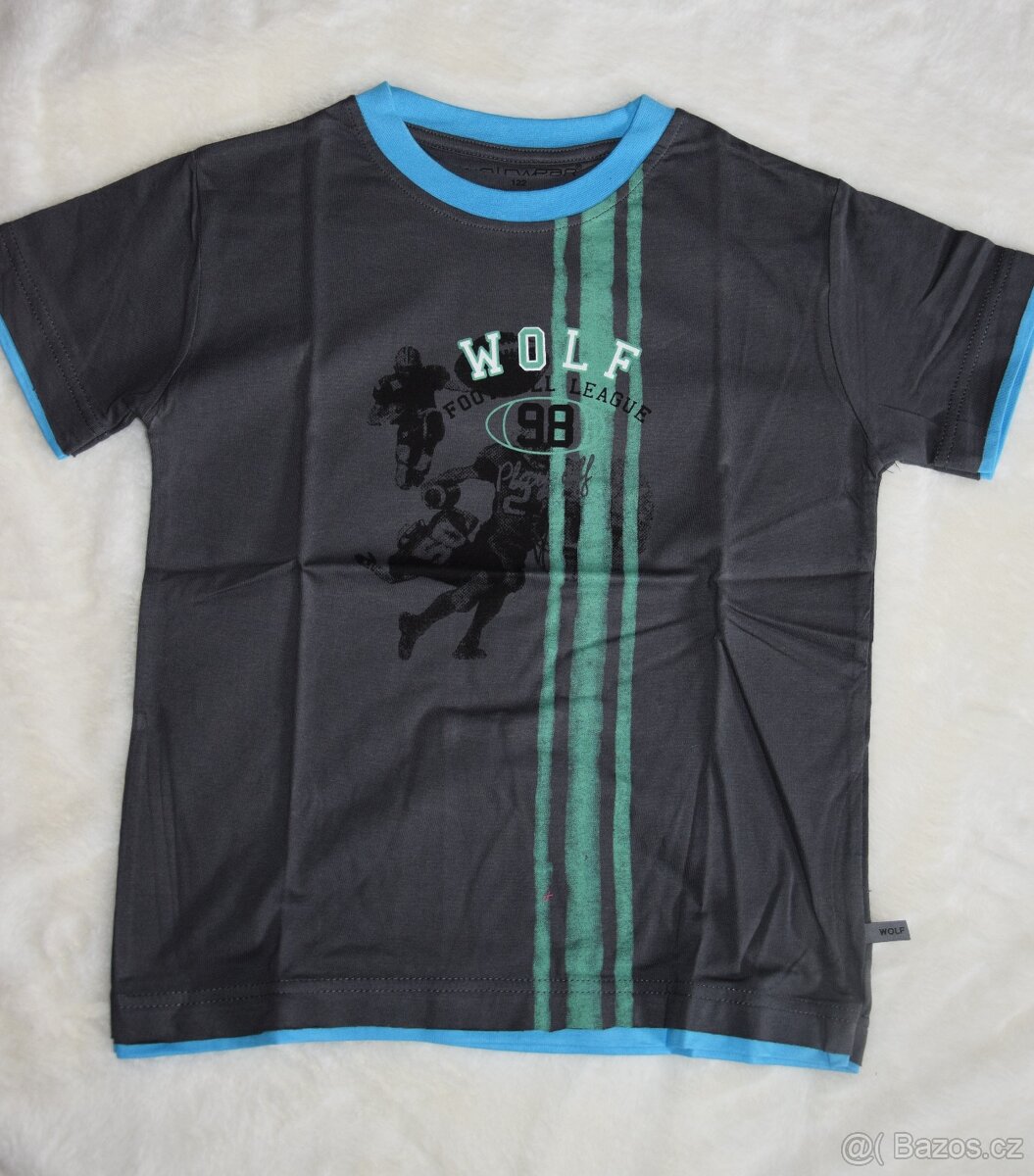 Chlapecká trička Wolf vel.104 NOVÁ - 2