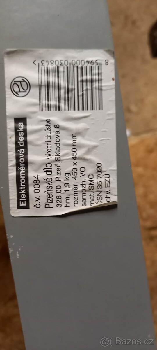 Elektroměrová deska - 2