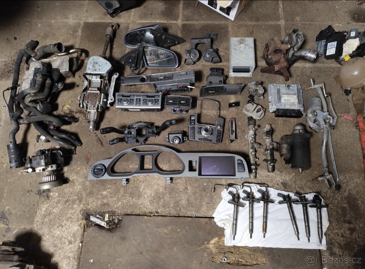 Zbytek dilu z Audi A6 C6 4f 3.0tdi BMK - 2