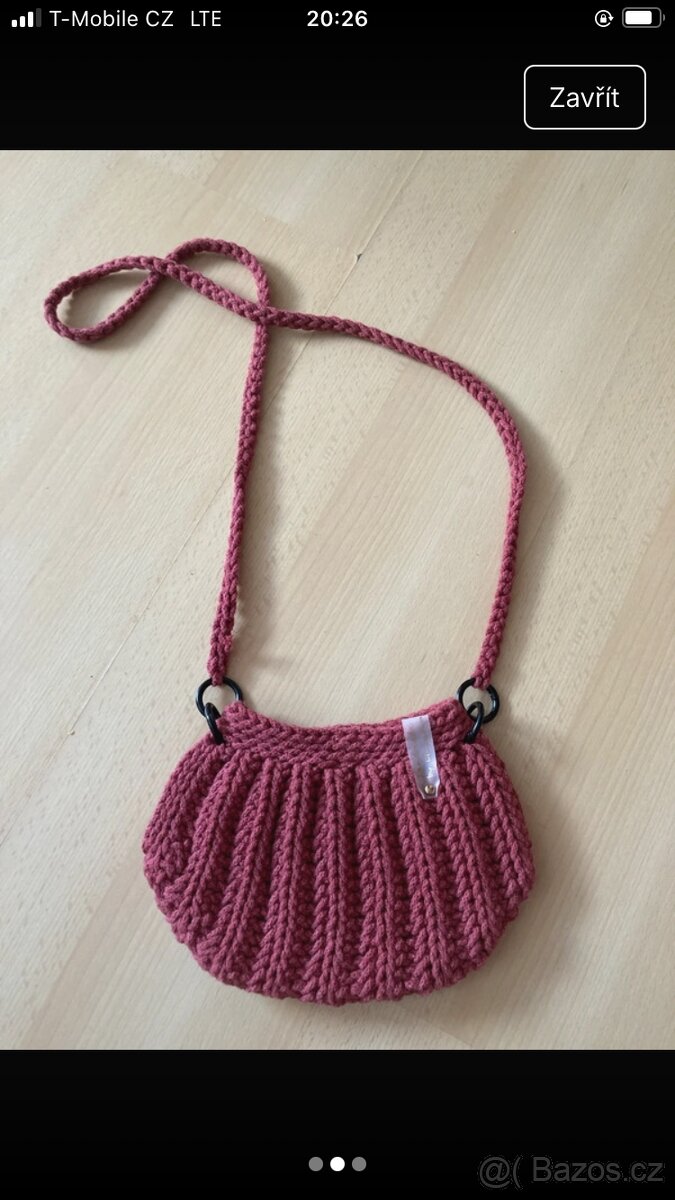 Háčkovaná kabelka - 2