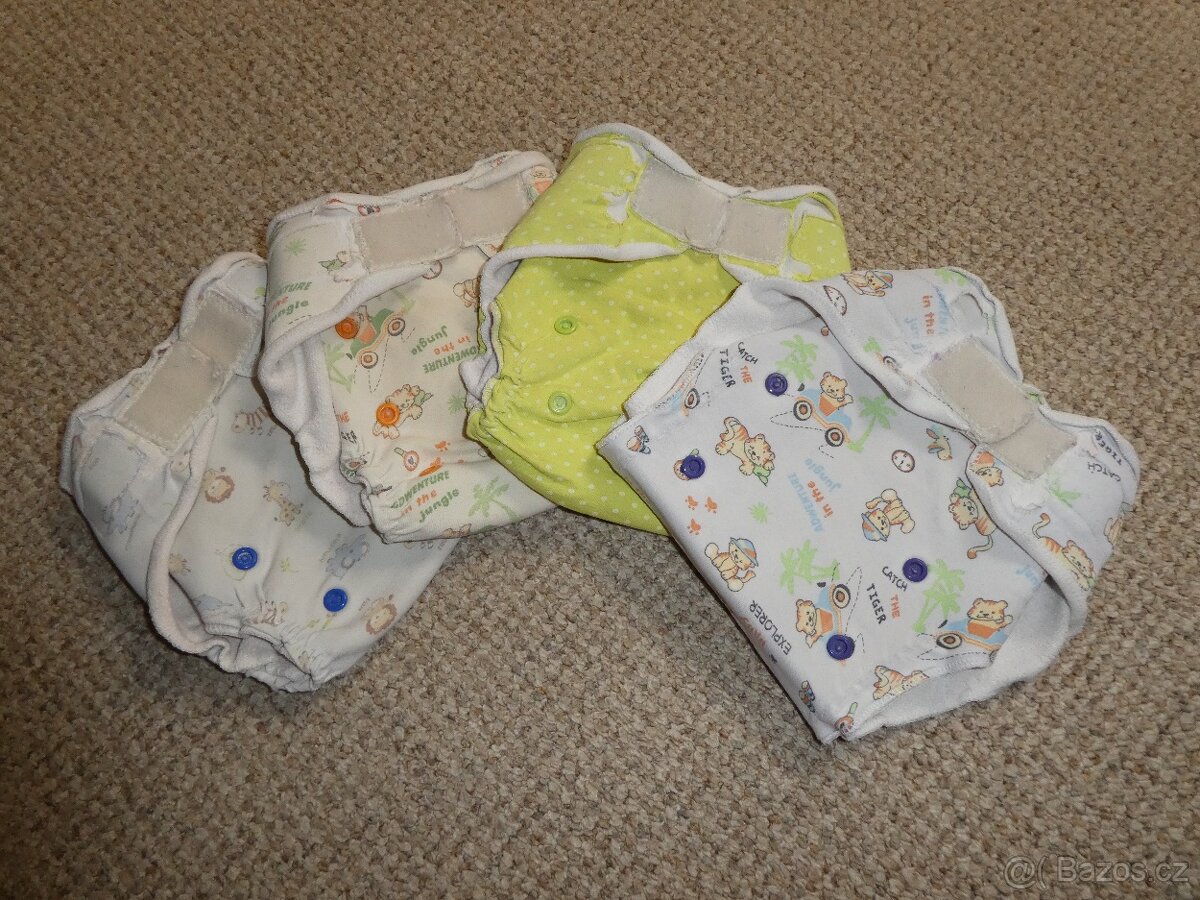 Kompletní sada bambusových plenek - 2