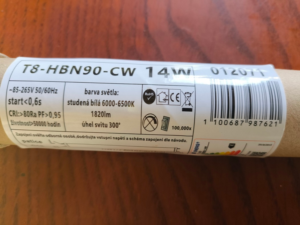 LED zářivky trubice 90 cm - 2