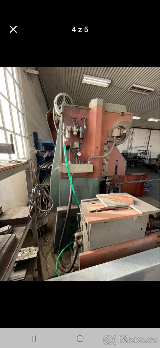 Prodám excentrický lis LEN 63 C. - 2