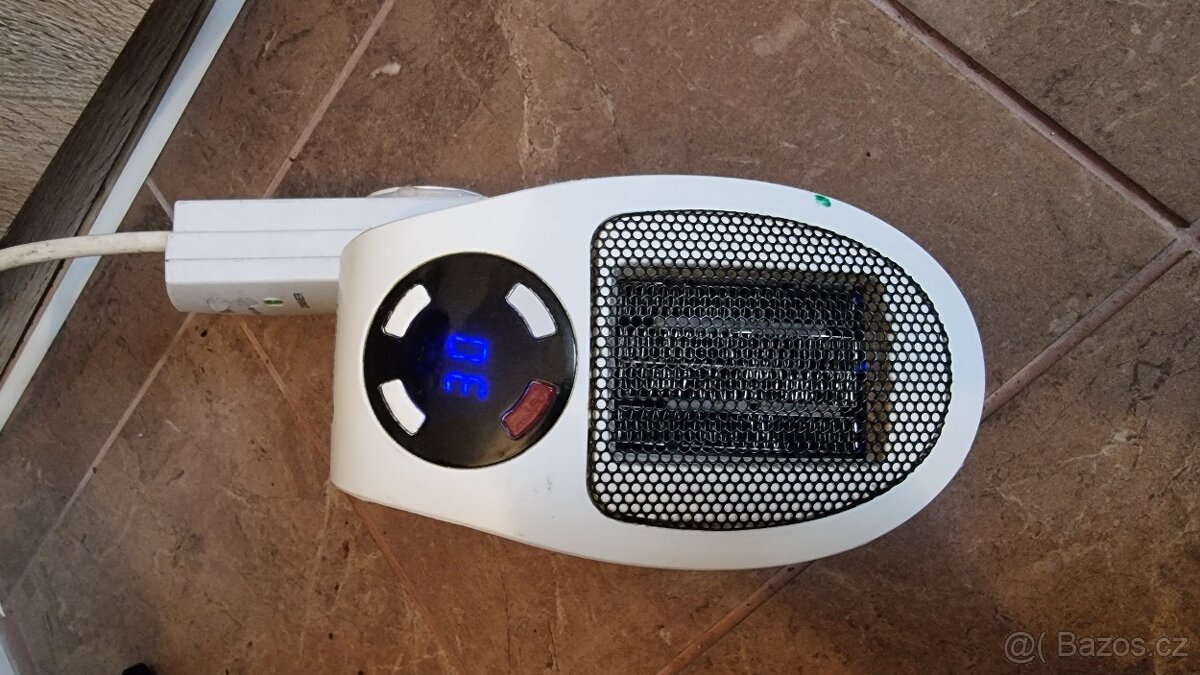 Topení do zásuvky/telovzdušný ventilátor - 2