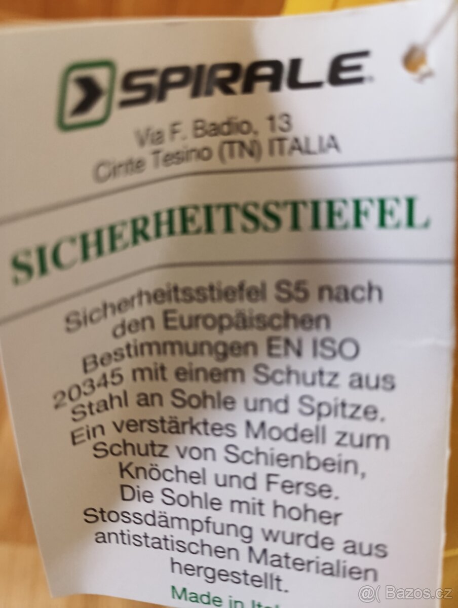 Holinky pracovní obuv ocelová špička - 2