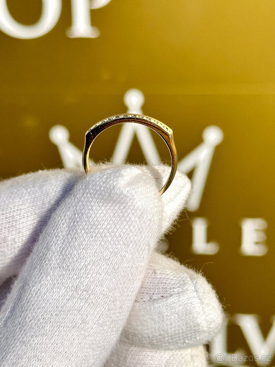Zlatý prsten 2,28g - 2