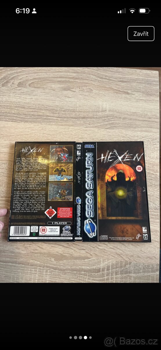 1x hra na Sega Saturn - 2