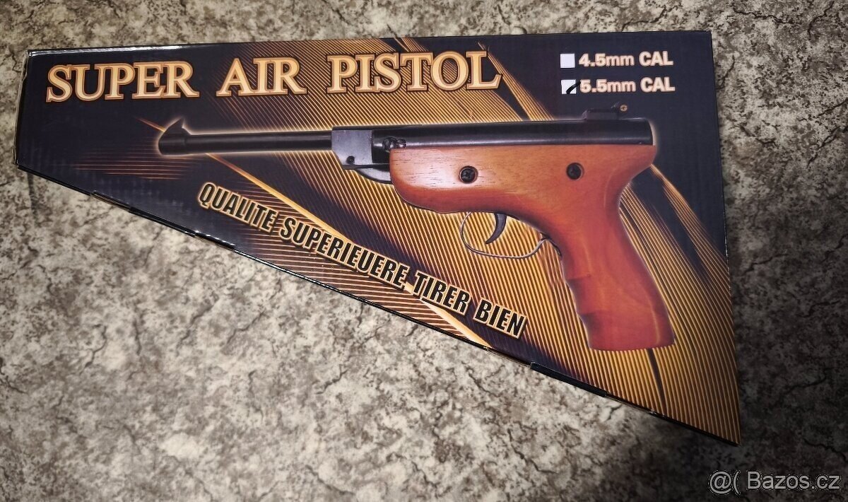 Vzduchovka pistolivá,nová - 2