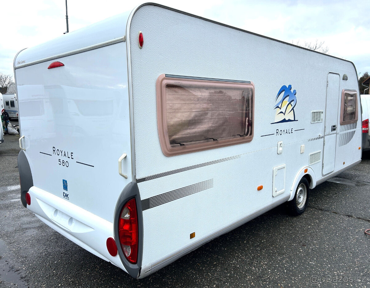 Knaus Royal 580, PALANDY, PŘEDSTAN - 2