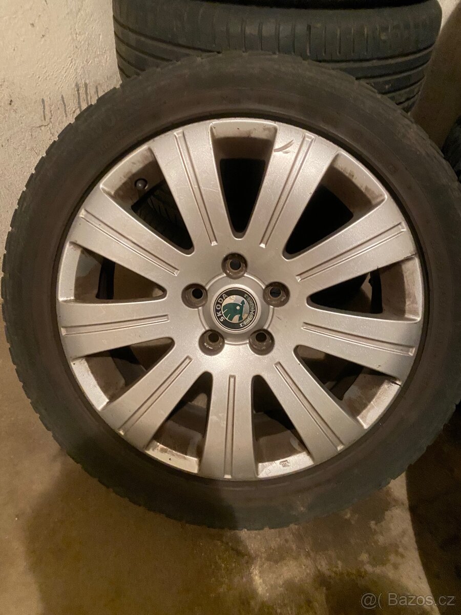 Škoda 5x112 R17 ET45 6J - 2