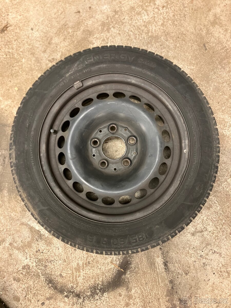 Disky 5x112 r15 + pneu 185/65/r15 - 2