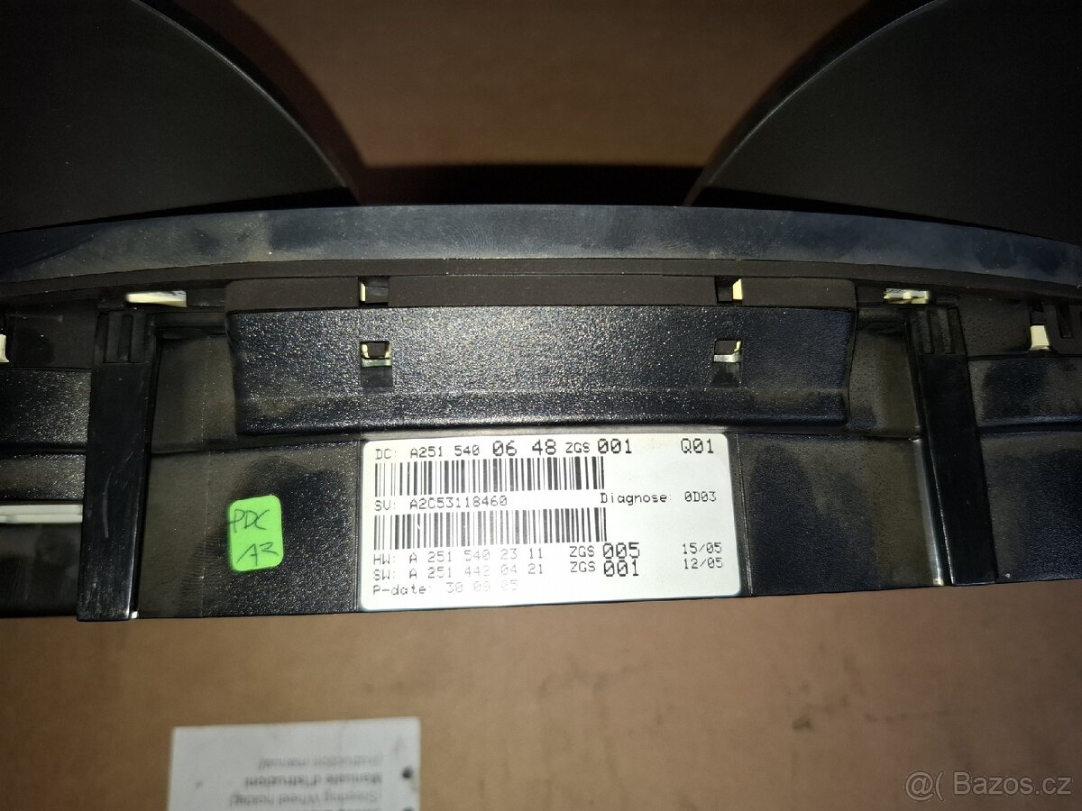 POČÍTADLO HODIN MERCEDES ML W164 GL X164 3.0 CDI V6 - 2