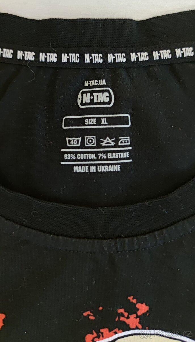 Černé tričko M-TAC Kamikaze Spirit vel.XL - 2