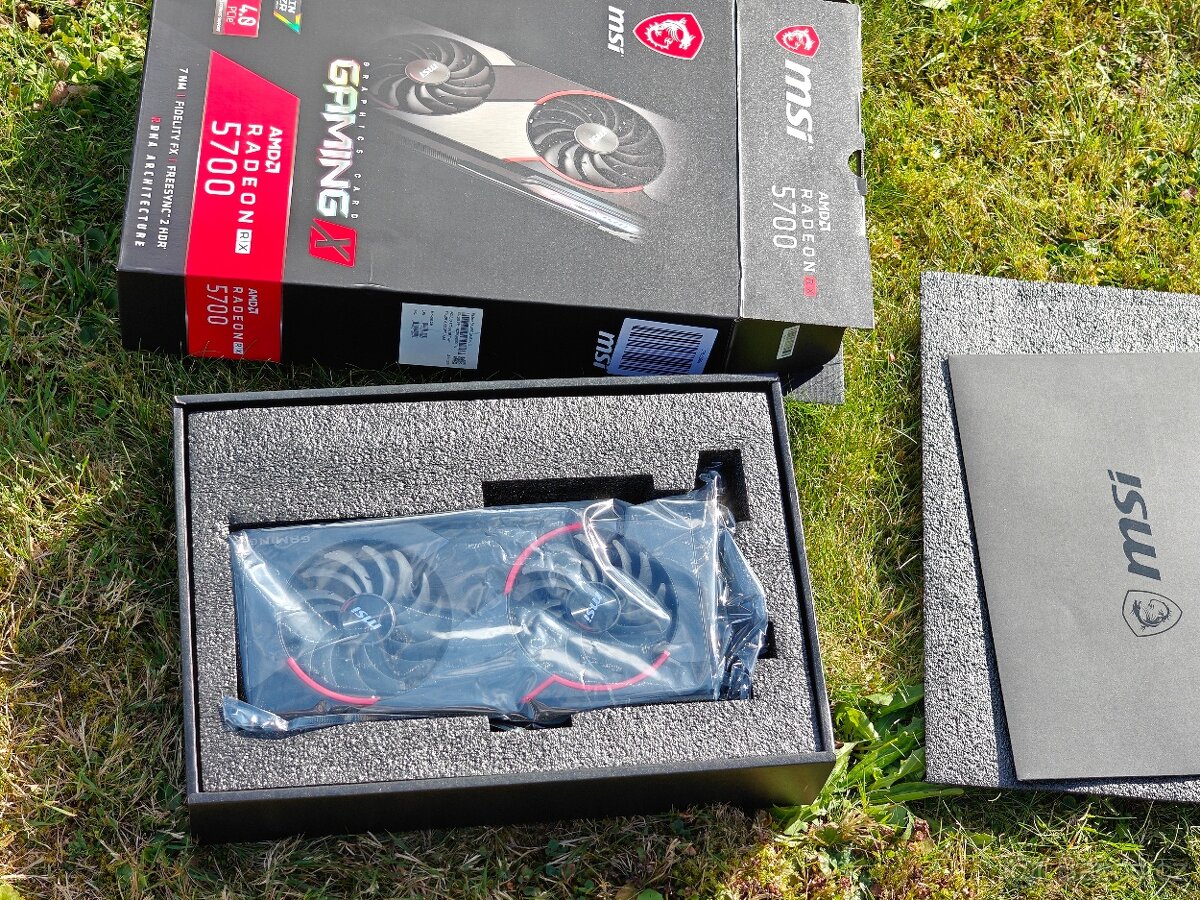 Grafická karta AMD MSI Radeon RX 5700 GAMING X 8G - 2