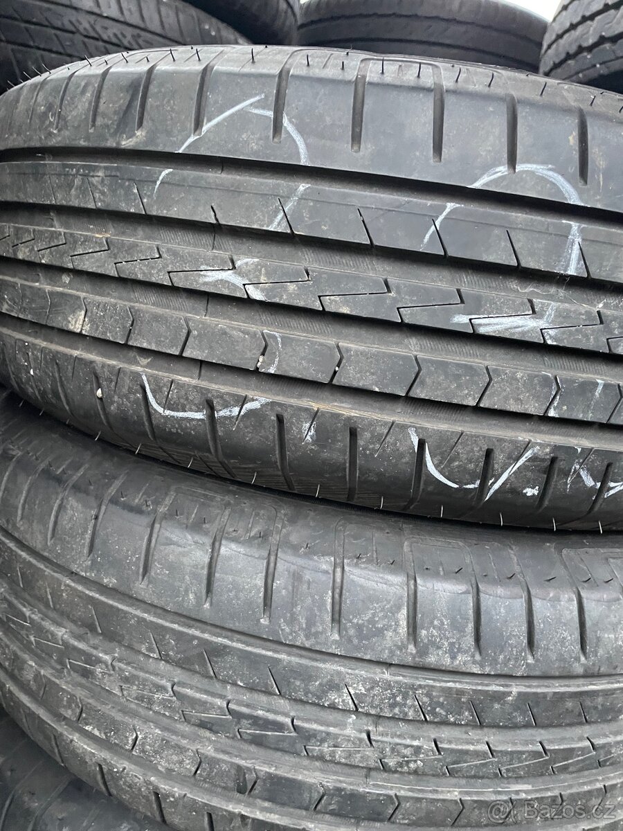 Plech disky 4x100 včetně letních pneu 195/65R15 - 2