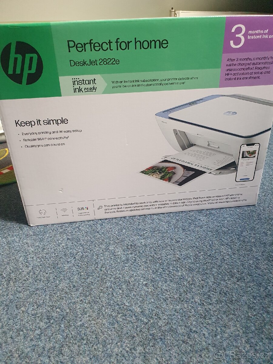 Nová Multifunkční Tiskárna HP DeskJet 2822e All-in-One - 2