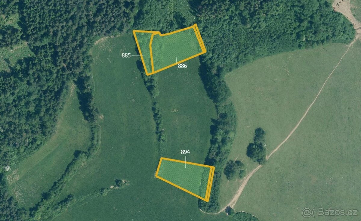 Zemědělská půda, prodej, Škůdra, Strašice, Strakonice - 2