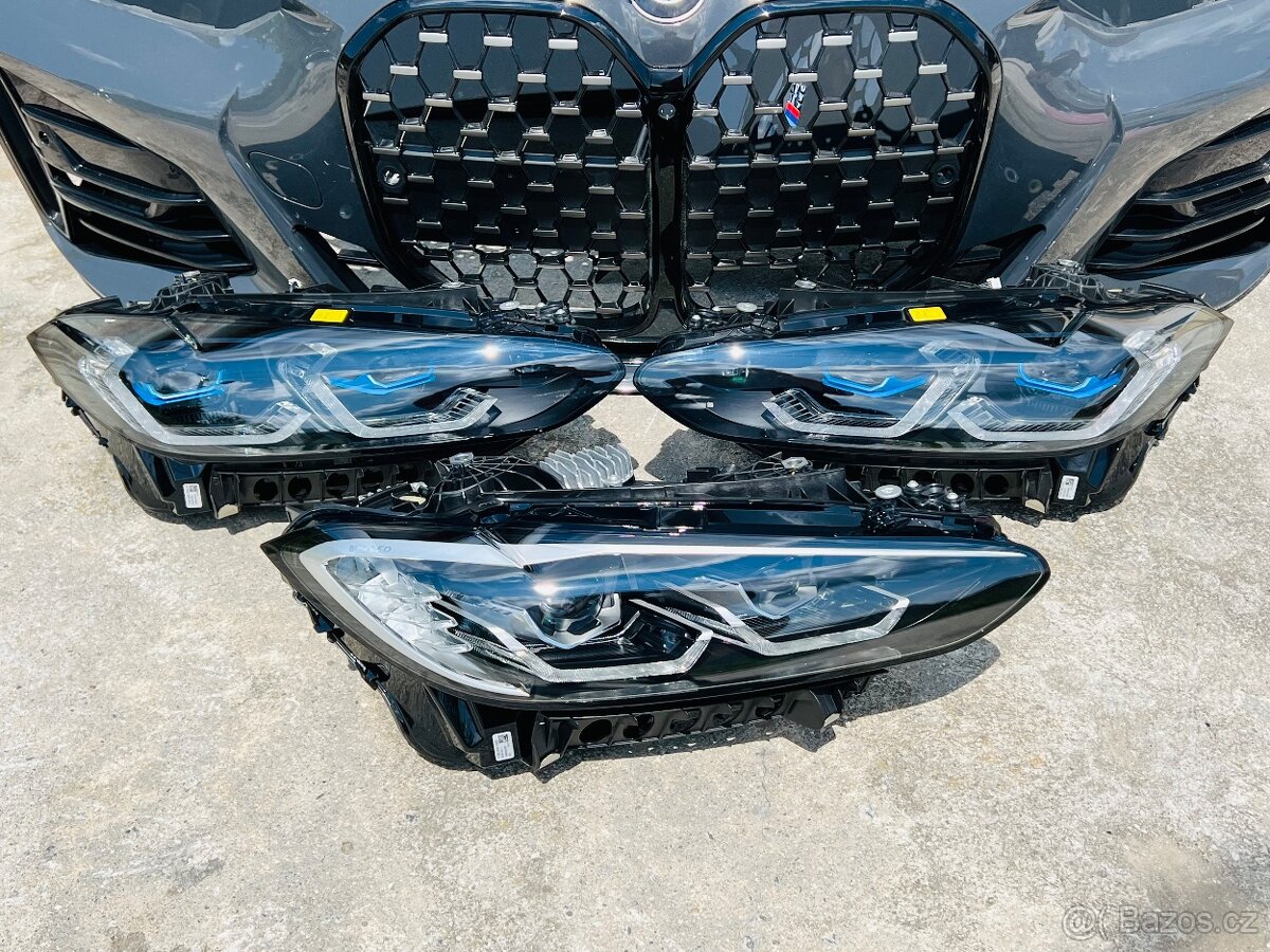 BMW G22 kapota naraznik blatniky svetla - 2