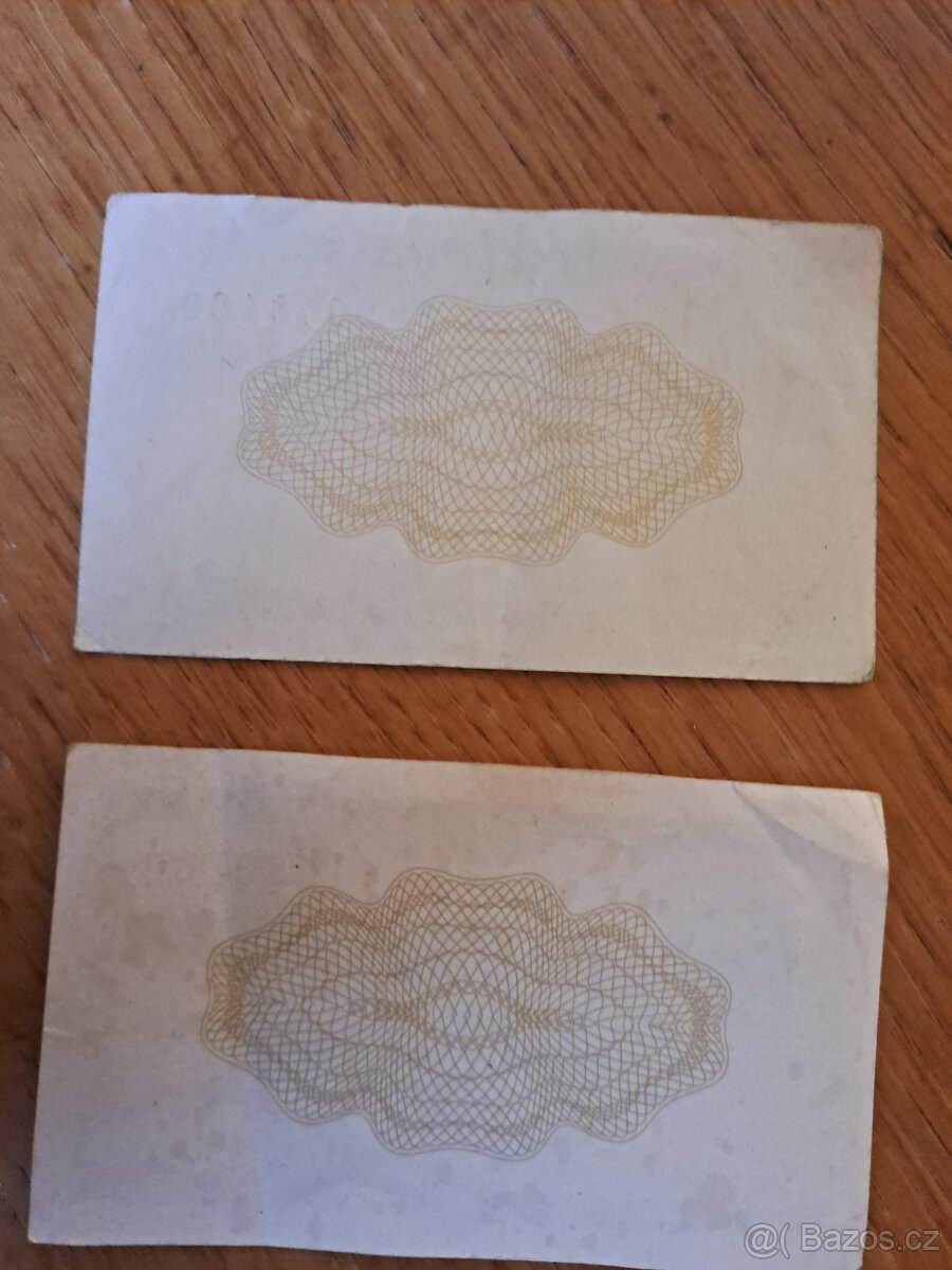 Odběrní poukaz TUZEX - 2