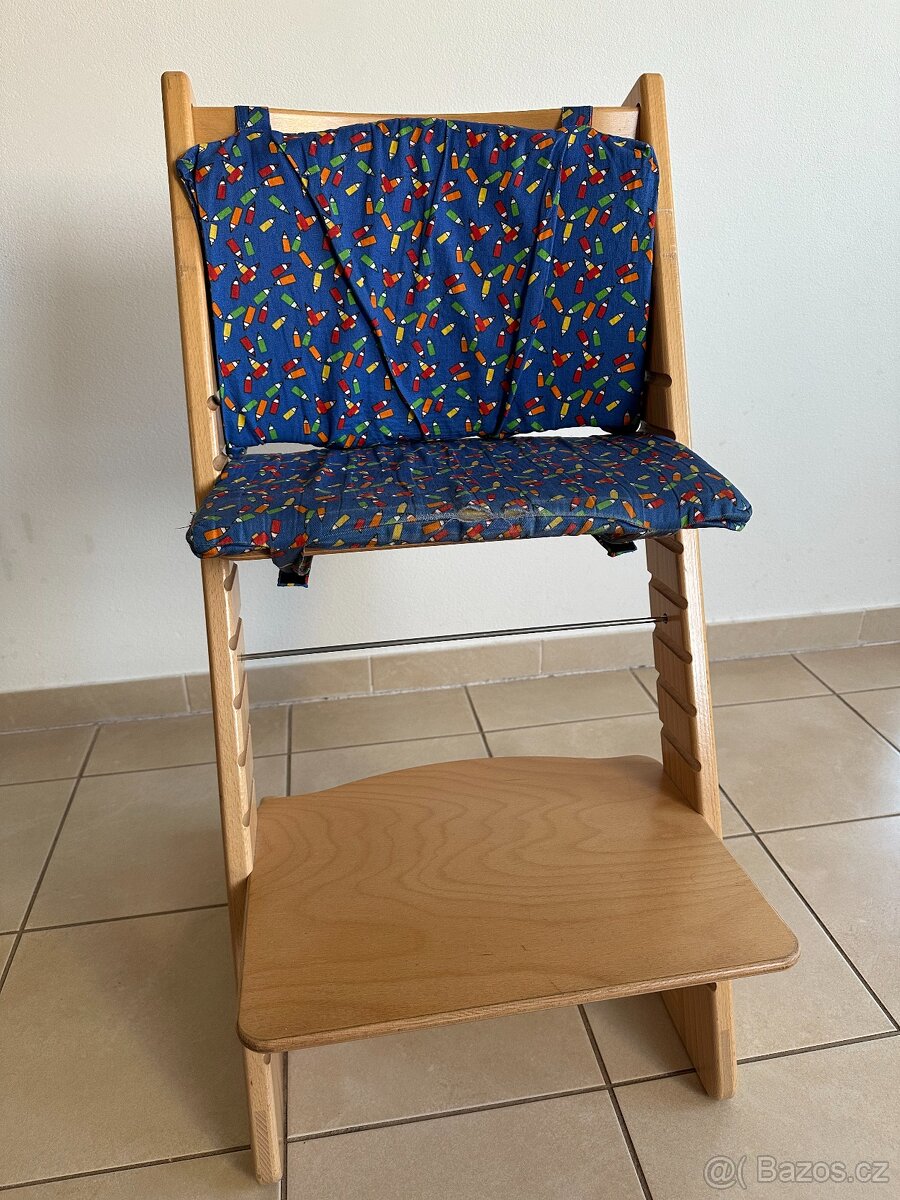 "Rostoucí" dětská židle (s polstrováním) - 2